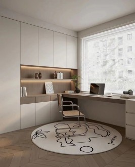 衢州 ·华都天元府现代简约书房效果图