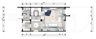 天成景上欧式古典功能区效果图