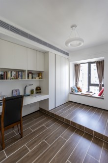 中建星光城现代简约书房效果图